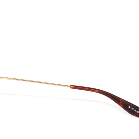 Barton Perreira Gamine GOL/CRI/SMT Gold Red Brown Gradient Sunglasses